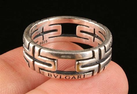 Bvlgari .925 Silver Ring - Artifacts World