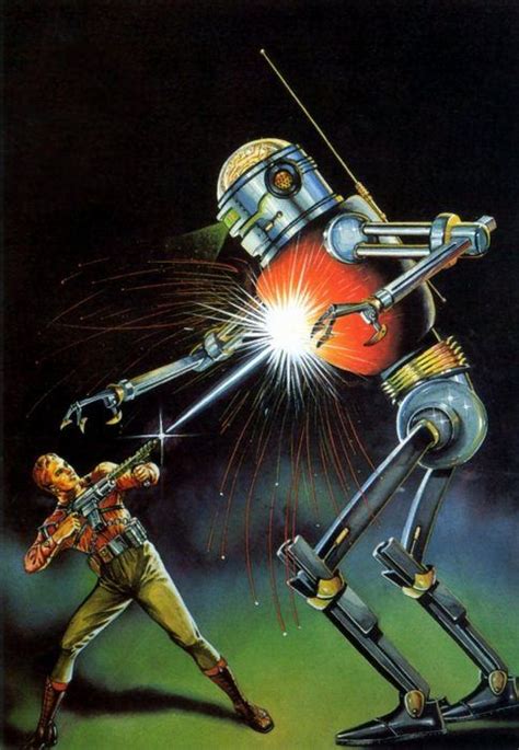 The Mad Robot (1943) by Robert Fuqua | Science fiction artwork, Scifi ...