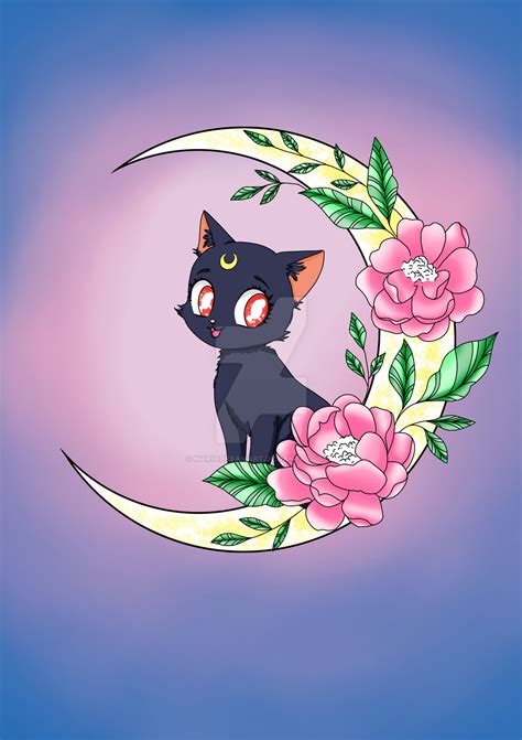 Sailor moon - luna by mariadreamart on DeviantArt