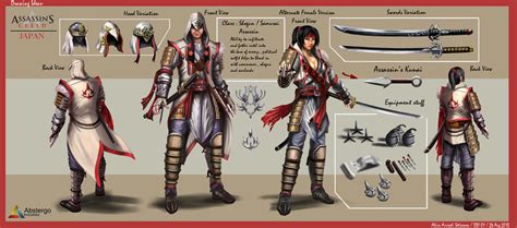 Assassin's Creed Japan - Concept by Alvin Setiwan by 3dsensemediaschool ...