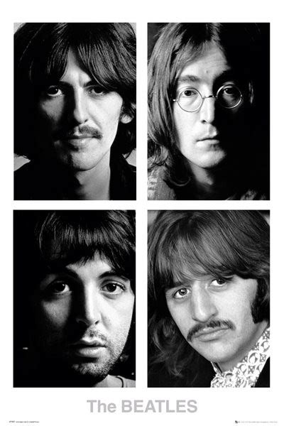 The Beatles - White album Poster, Plakat | Kaufen bei Europosters