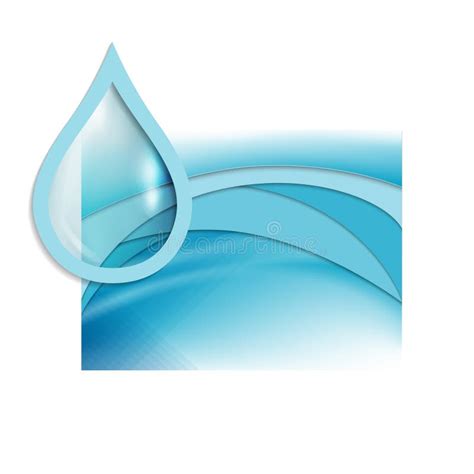 Water drop template stock vector. Illustration of element - 100960049