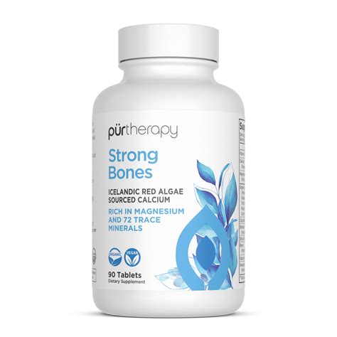 Strong Bones | Buy Vitamins, Supplements, CBD for a Healthier You | PurTherapy