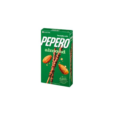 Lotte Pepero-Almond 32G 韓國樂天杏仁朱古力百力滋