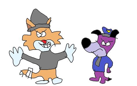 Rowdy and Peanut (Klasky-Csupo style) (art STUFF) | Fan art Fun Wiki ...