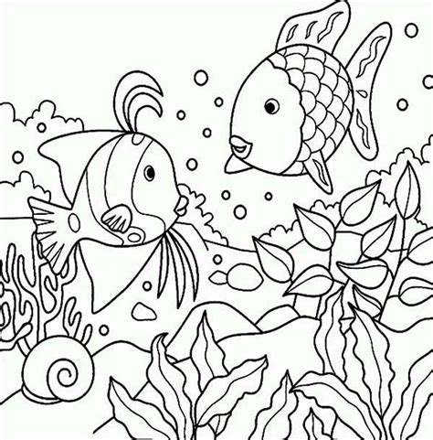 Sea Fish Coloring Pages at GetDrawings | Free download