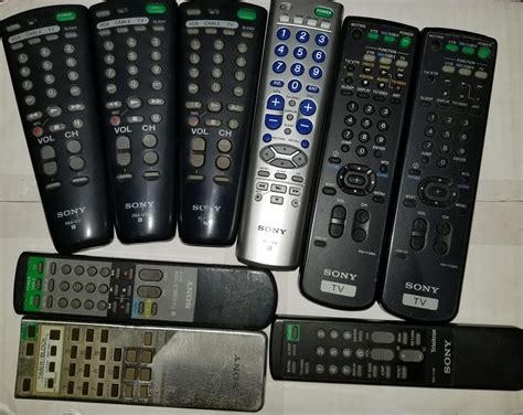 Sony Trinitron remote haul from retired hotel manager. 25 cents each ...