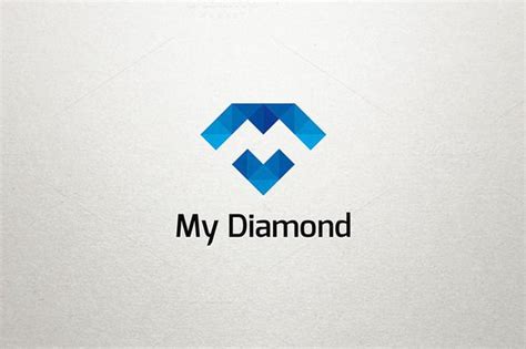 Diamond Pixel Logo | Logo design creative, Diamond logo, Branding design logo