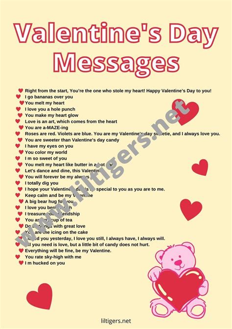 25 Cute Valentine Sayings for Kids | Free Download