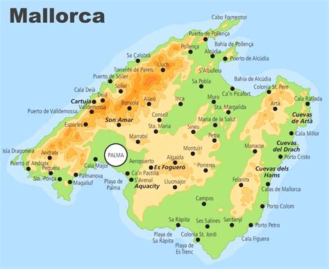 Map Of Majorca Resorts | Gadgets 2018