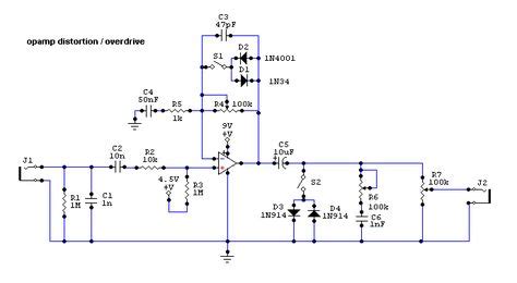 12 Best distortion schematics images | Guitar pedals, Diy guitar pedal, Distortion