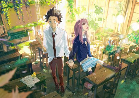 Download A Silent Voice | Wallpapers.com