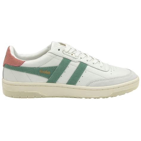 Buy Gola womens Falcon sneakers in white/green online at gola.co.uk