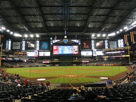 Chase Field with the roof closed 6-20-2012 : ballparks