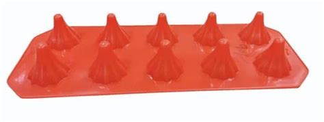 Red Silicone Modak Mould at Rs 90/piece | Silicone Molds in Ahmedabad ...