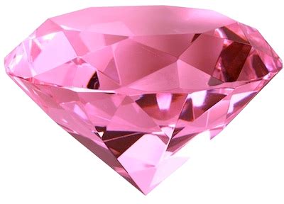Pink diamond PNG image