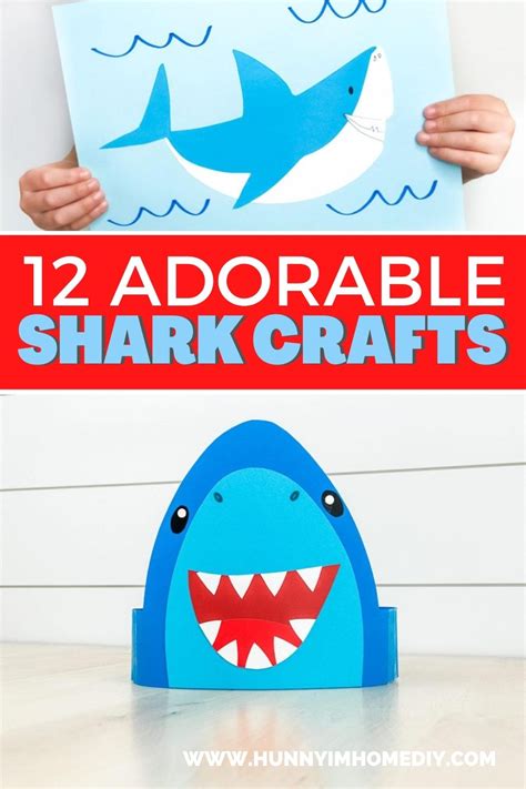 12 Adorable Shark Crafts for Kids