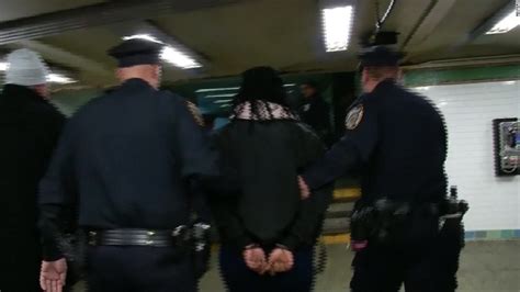 Woman pushed to her death in front of subway train - CNN Video