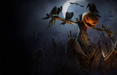 Wallpaper axe, dark, Halloween, moon, night, holiday, pumpkin, scary ...