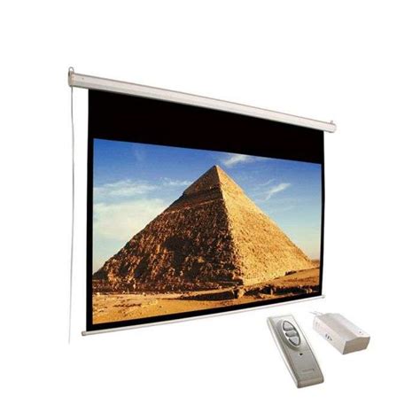 Projector Screen 150 inch Electric Mortorised 8x10 Feet 4:3MW Speed-X