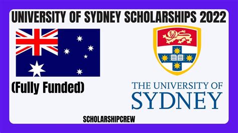 University of Sydney Scholarships 2022 in Australia (Fully Funded)