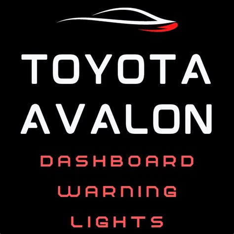 Toyota - Dashboard Warning Lights