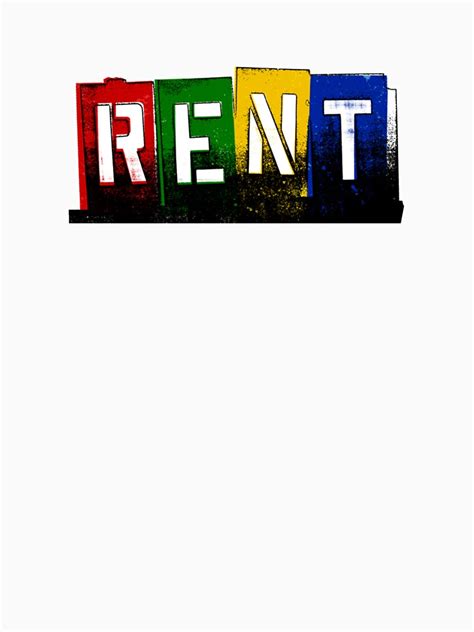 "RENT - Musical" T-shirt by Specialstace83 | Redbubble