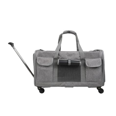 Pet Carrier Bag With Wheels (Pet Travel Carrier) | Love And Pet Care