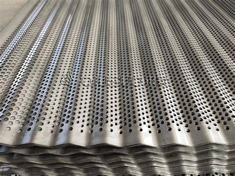 Perforated Corrugated Metal Panels/perforated Metals For Curtain Wall ...