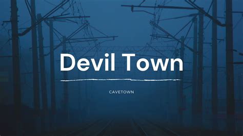 Cavetown - Devil Town (Lyrics) - YouTube