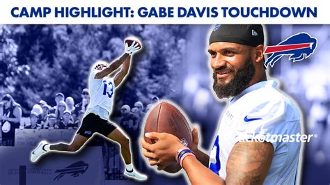 Camp Highlight: Gabe Davis Touchdown