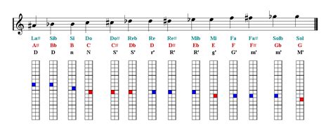 Chromatic Harmonica Notes Chart | Easy Music