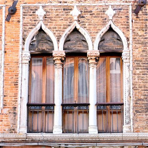 Detail of Venetian Architecture, Venice, Italy Stock Image - Image of scenic, italian: 23316057