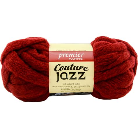 Premier Yarns Couture Jazz Ruby Yarn, 16.5 Yd. - Walmart.com - Walmart.com