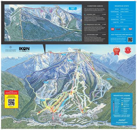 Panorama Ski Trail Map Free Download