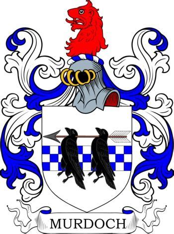 Murdoch Family Crest and Coat of Arms | Coat of arms, Family crest ...