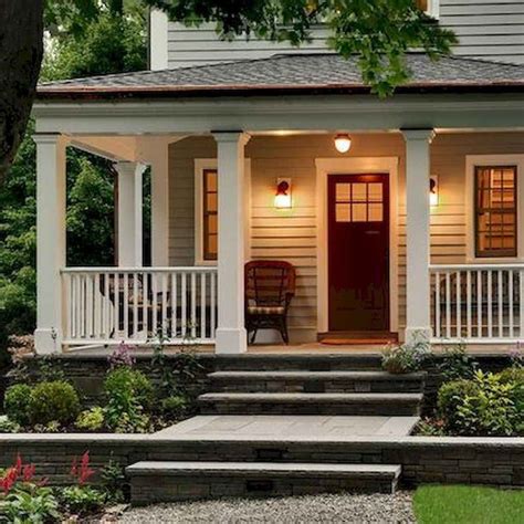 32 Amazing Front Porch Ideas With Farmhouse Style - HOUSEDCR | Porch ...