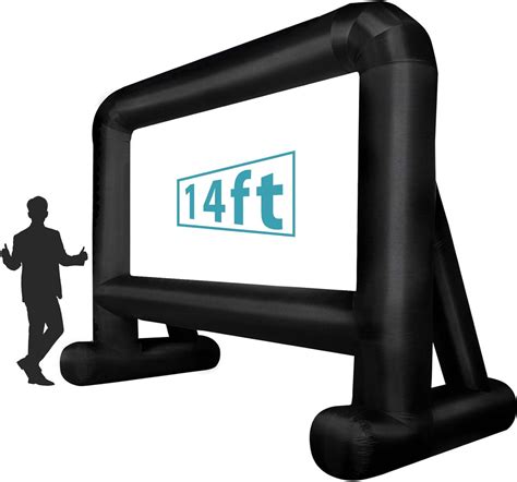 Amazon.com: Inflatable Movie Screen (14 Feet) Blow up Mega Projector ...