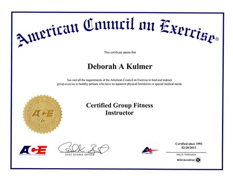 American Council on Exercise - Group Fitness Instructor | Current Fitness Certs | Pinterest ...