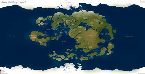 Map of the Avatar World after the Legend of Korra : r/legendofkorra