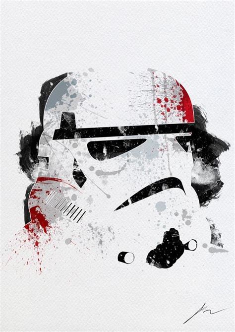 Star Wars Paint Splatter Posters | Gadgetsin