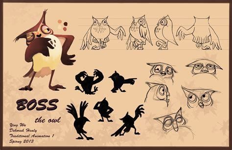 ERA: owl character design