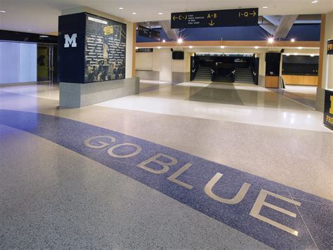 Nothin' But Net: Crisler Center Plays Above the Rim with Terrazzo - NCTA