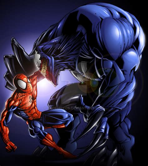 Spiderman vs Venom by tcdehoyos on DeviantArt