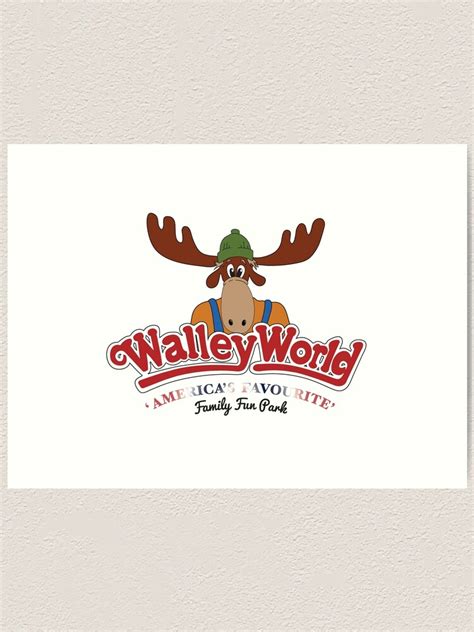 "Walley World - America's Family Fun Park Logo" Art Print by Purakushi ...