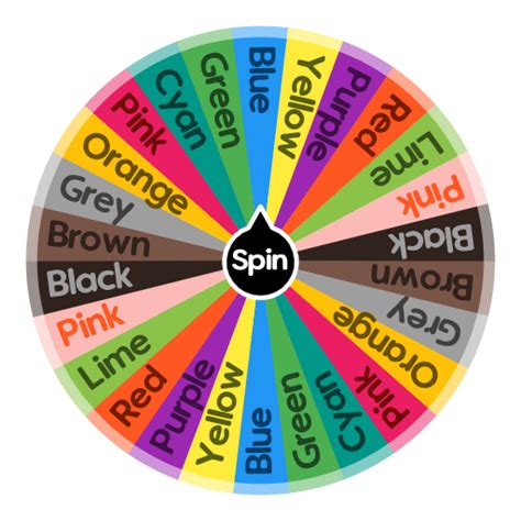 Colours | Spin the Wheel - Random Picker