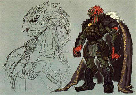 Image - Twilight Princess Artwork Dark Lord Ganondorf (Early Concept ...