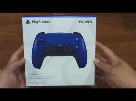 Cobalt Blue DualSense PS5 Controller - UNBOXING!! - YouTube