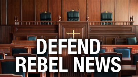 I'm in court this morning to defend Rebel News - Rebel News