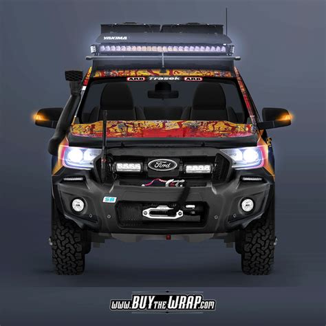 Ford Ranger WildTrak - offroad | BuyTheWrap.com